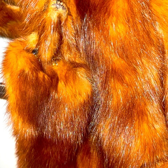 Mink Shawl gorgeous FUR purchased from the people who help keep the foxes alive - Picture 8 of 10